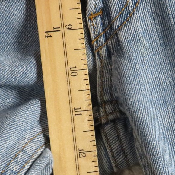 Levi's* 505 Straight Fit Denim Blue Jeans Size~ 36" x 29" - Picture 8 of 12